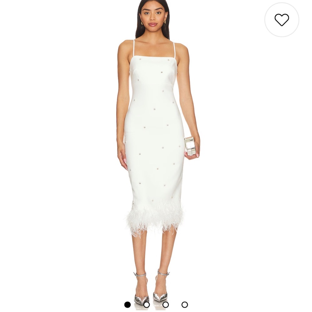 Likely Electra Dress in White sz 2 - Picture 6 of 7